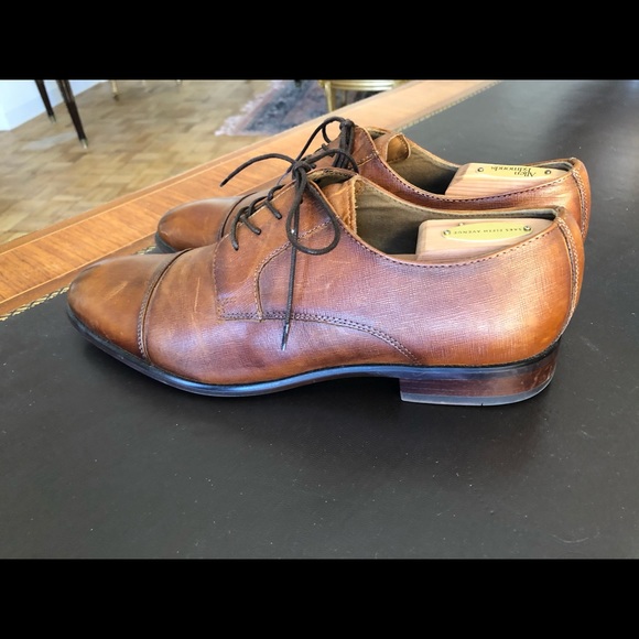 Brown Aldo men’s lace ups 10.5 dress shoes - Picture 10 of 11
